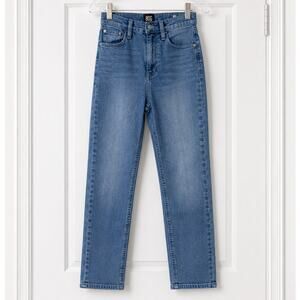 BDG Urban Outfitters Girlfriend High-Rise Cropped Jeans Size 25 Medium Wash